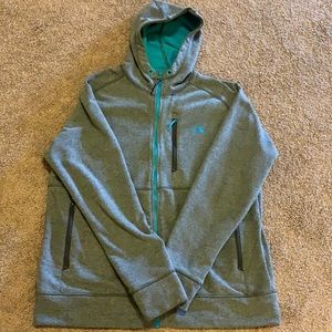 The North Face men’s zip up hoodie.
